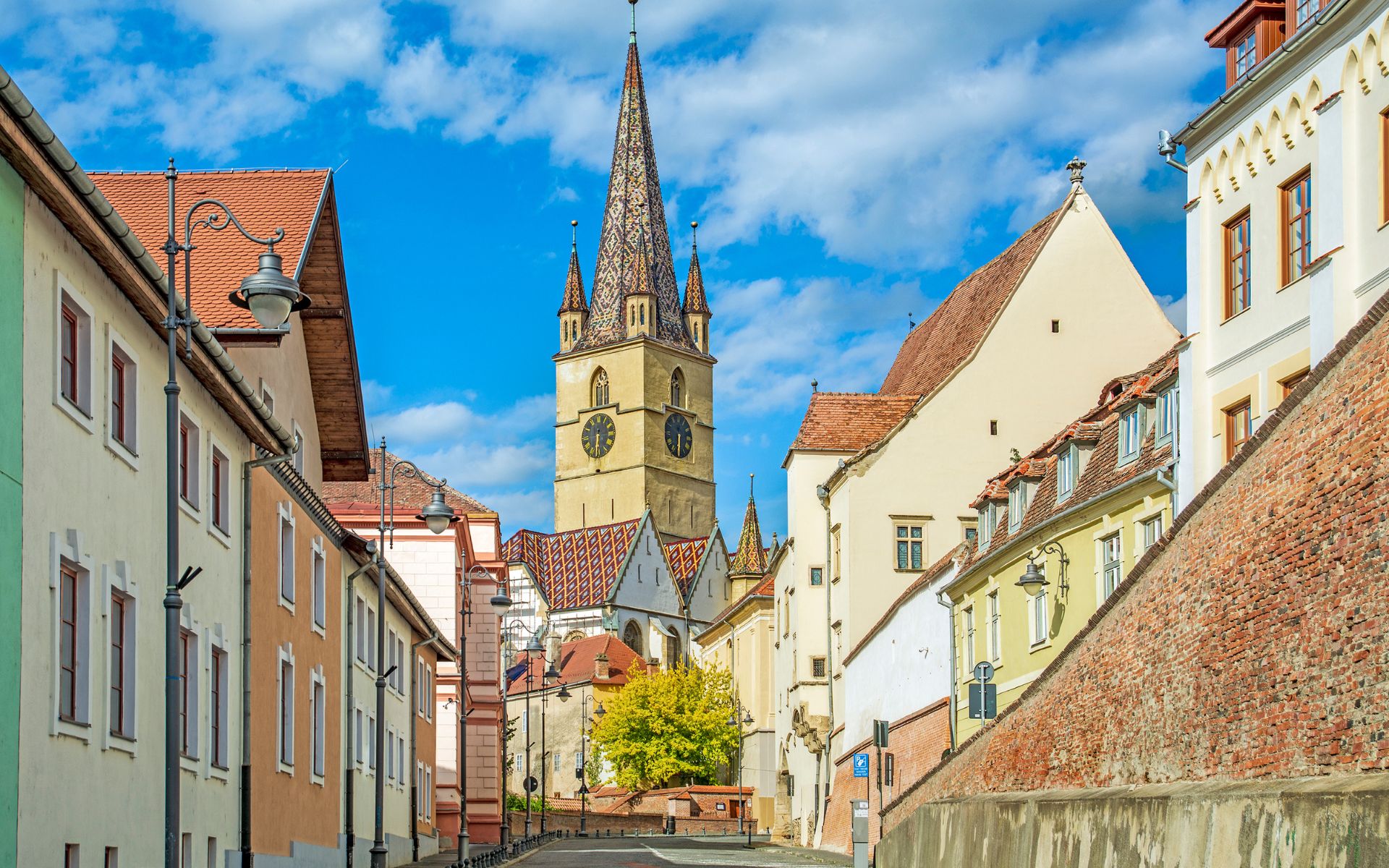 Die Gegend um Hermannstadt.